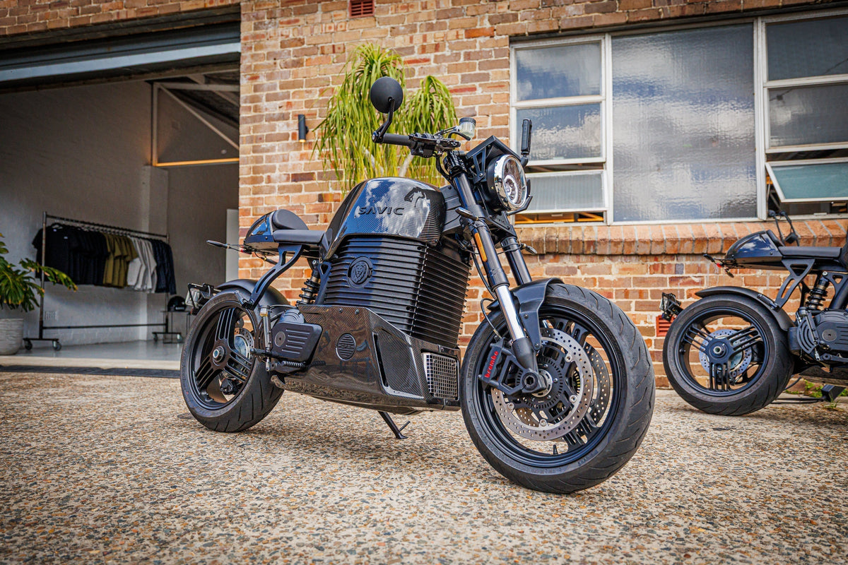Image result for Savic C-Series Electric Motorcycle Review: Australian EV That Takes on ...