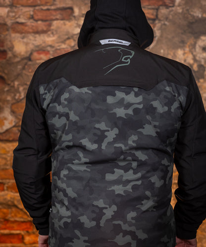 Bering Drift Motorcycle Jacket Black / Camo