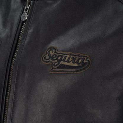 SEGURA 🇫🇷 CHESTER MOTORCYCLE LEATHER JACKET BLACK