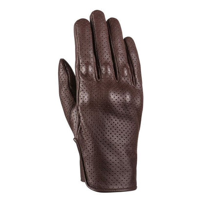 IXON RS CRUISE AIR 2 BROWN LEATHER SUMMER PERFORATED GLOVES