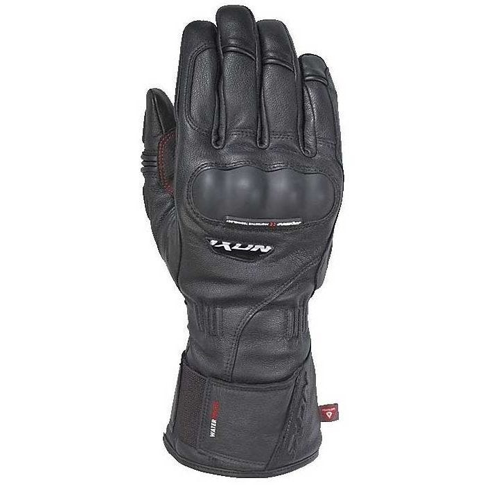 IXON PRO CONTINENTAL BLACK LEATHER WINTER GLOVES