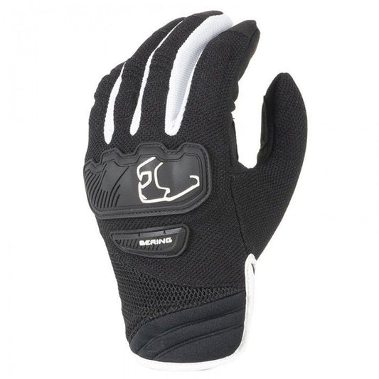 BERING YORK SUMMER MOTORCYCLE GLOVE BLACK/WHITE