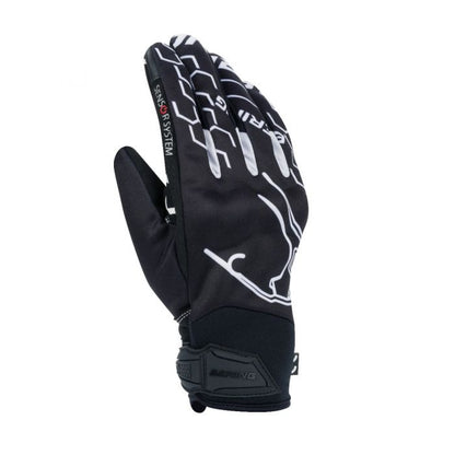 BERING 🇫🇷 WALSH MOTORCYCLE GLOVE BLACK/WHITE