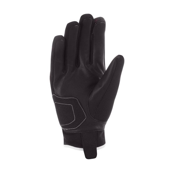 BERING 🇫🇷  BORNEO EVO MID SEASON WATERPROOF MOTORCYCLE GLOVE BLACK/WHITE