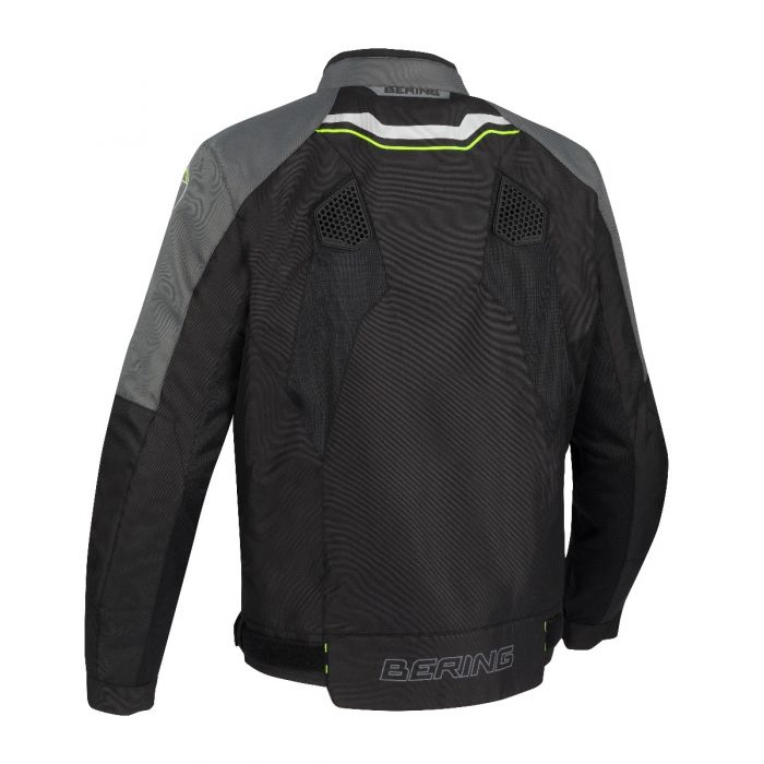 BERING 🇫🇷 BATIST MOTORCYCLE JACKET BLACK/GREY