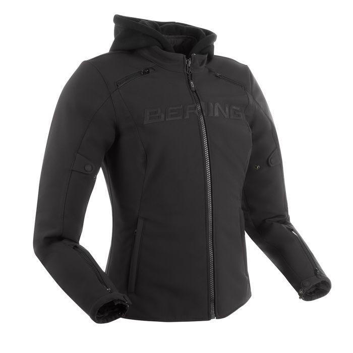 BERING ELITE WOMENS MOTORCYCLE JACKET BLACK