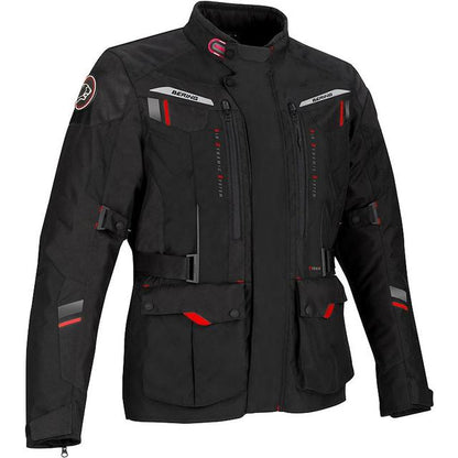 BERING 🇫🇷 DARKO MOTORCYCLE JACKET BLACK - LARGE