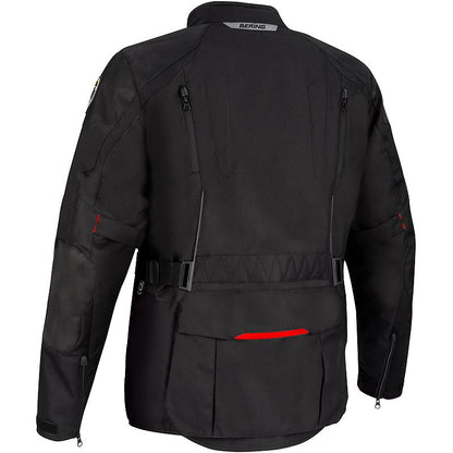 BERING 🇫🇷 DARKO MOTORCYCLE JACKET BLACK - LARGE