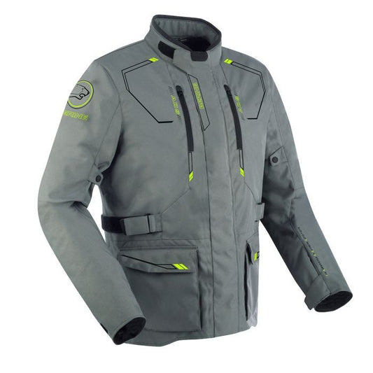 BERING 🇫🇷 VOYAGER MOTORCYCLE JACKET GREY