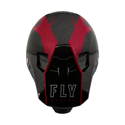 FLY RACING FORMULA TRACER CARBON RED BLACK HELMET