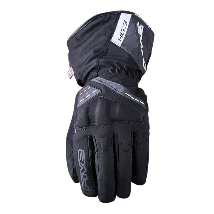 FIVE WOMEN'S HG-3 EVO BLACK HEATED GLOVES