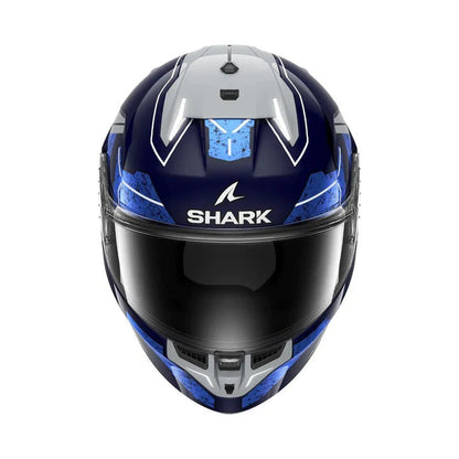 SHARK SKWAL i3 RHAD BLACK/CHROME/BLUE HELMET