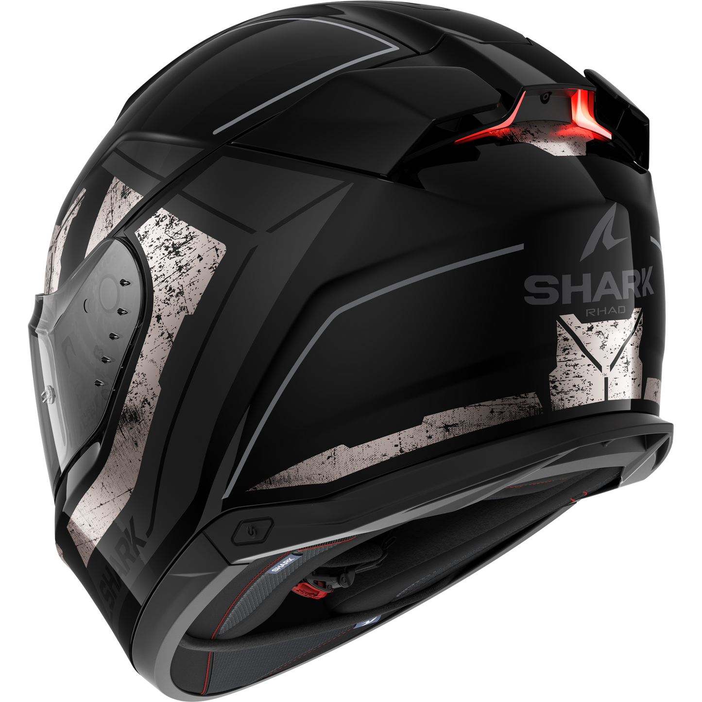 SHARK SKWAL i3 RHAD BLACK/CHROME/ANTHRACITE HELMET