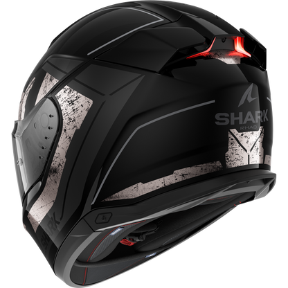 SHARK SKWAL i3 RHAD BLACK/CHROME/ANTHRACITE HELMET