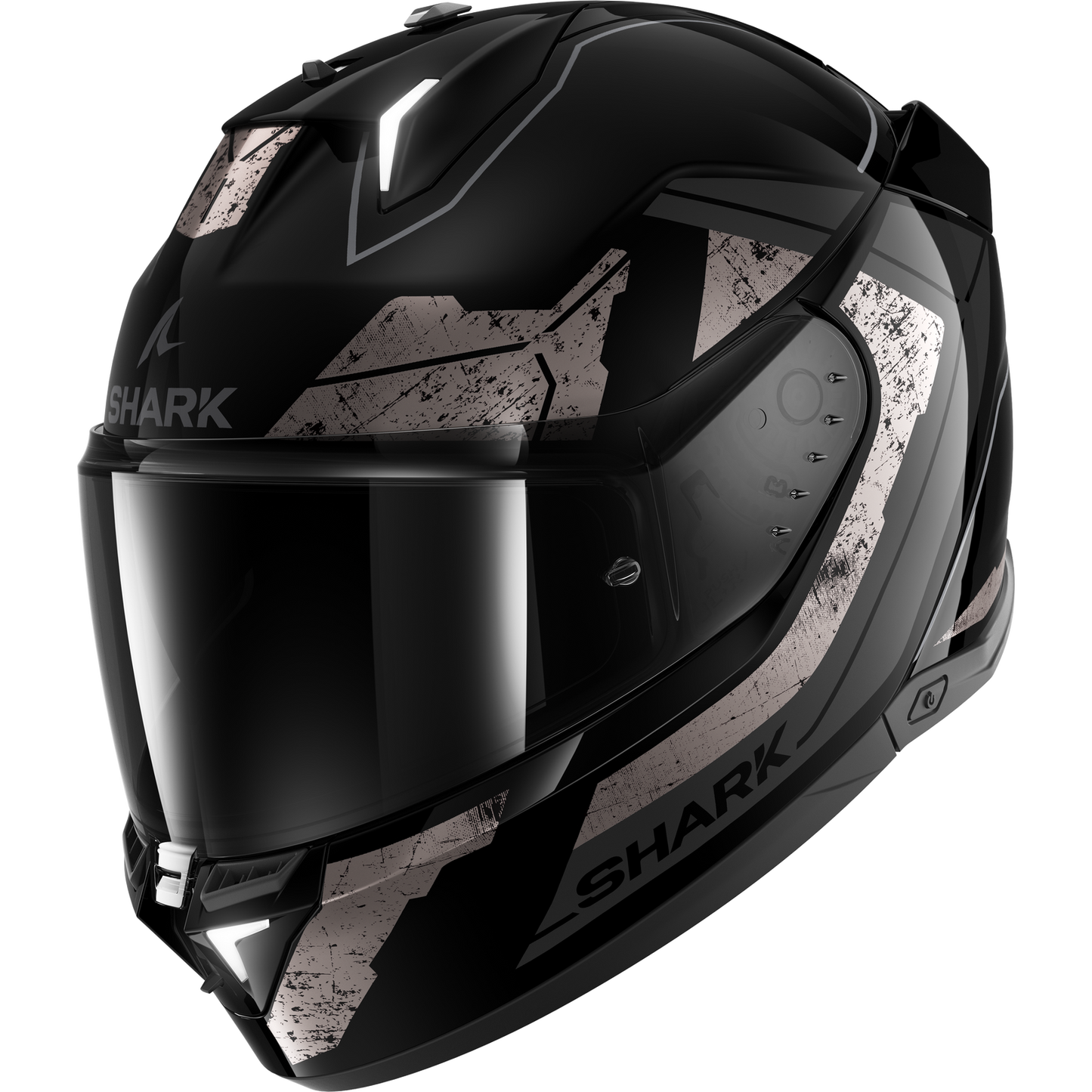 SHARK SKWAL i3 RHAD BLACK/CHROME/ANTHRACITE HELMET