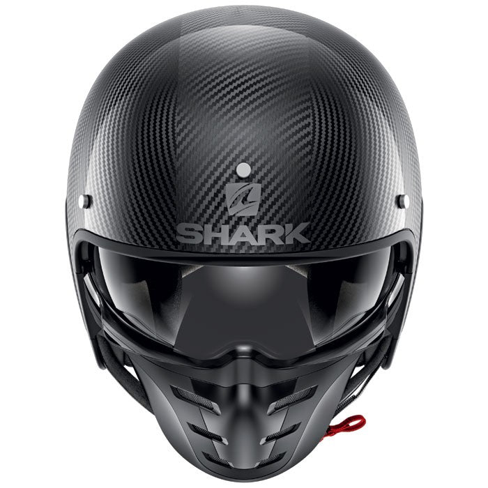 SHARK S-DRAK 2 CARBON SKIN GLOSS CARBON HELMET