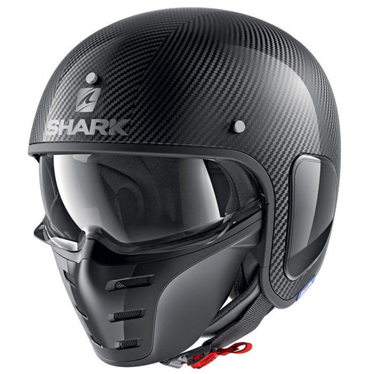 SHARK S-DRAK 2 CARBON SKIN GLOSS CARBON HELMET