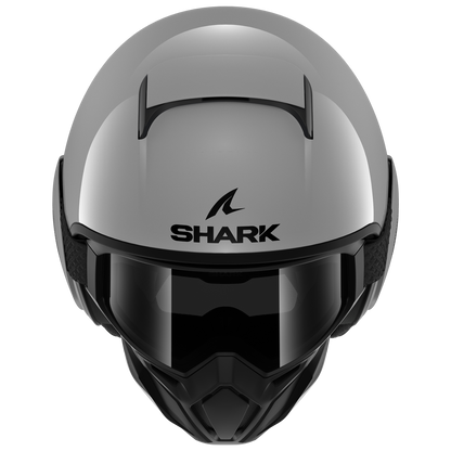 SHARK STREET DRAK BLANK GLOSS NARDO GREY HELMET