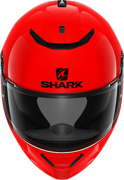 SHARK SPARTAN BLANK RED HELMET