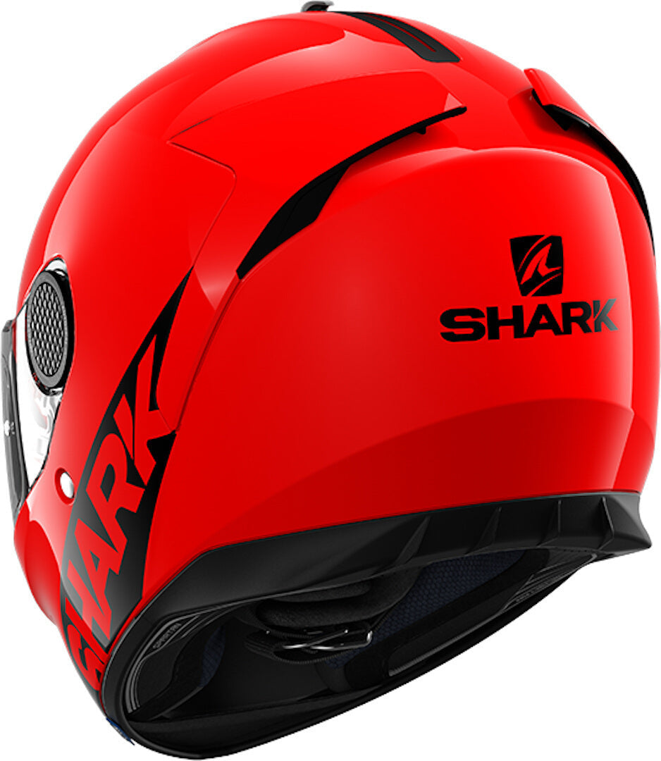 SHARK SPARTAN BLANK RED HELMET