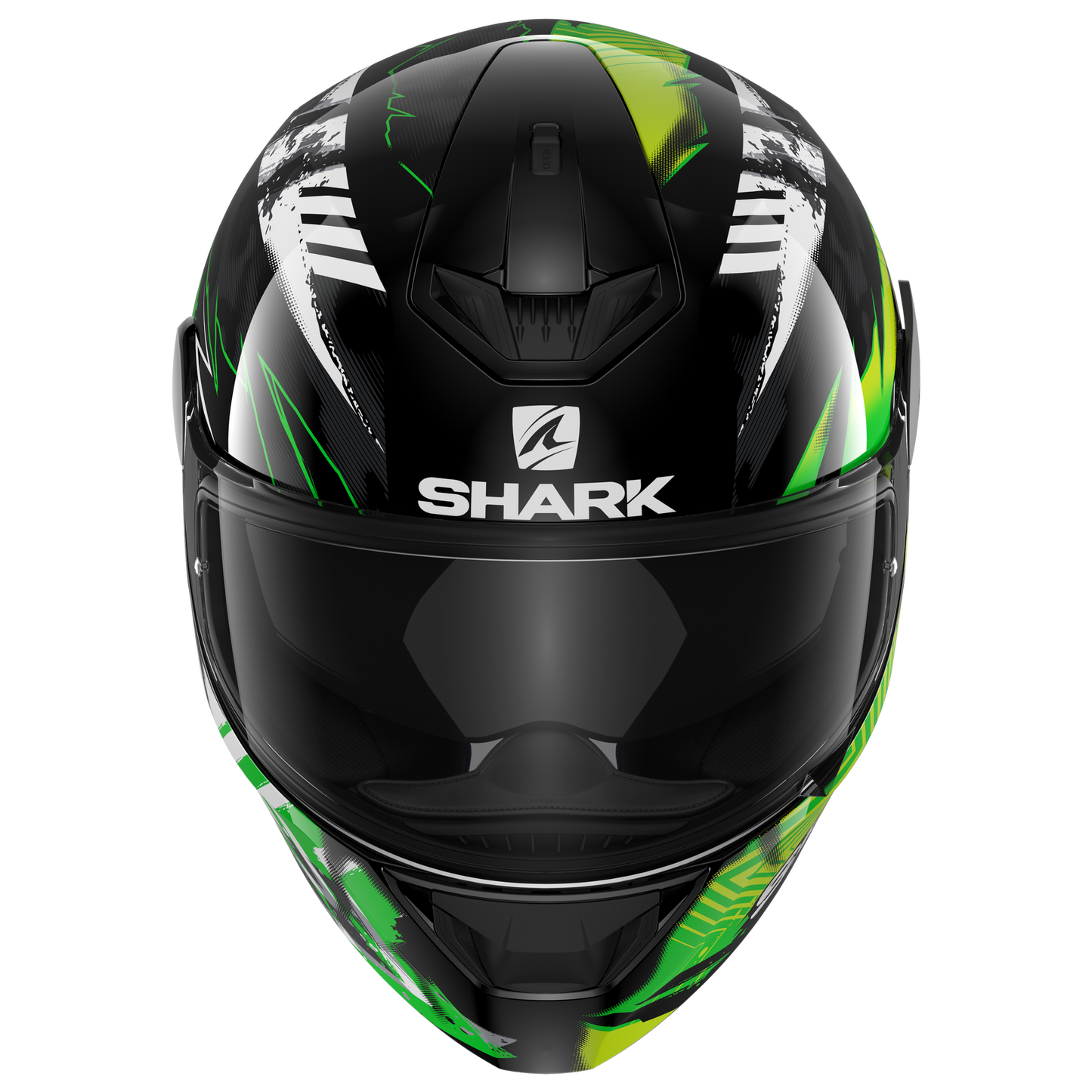 SHARK D-SKWAL 2 PENXA BLACK/GREEN/YELLOW HELMET