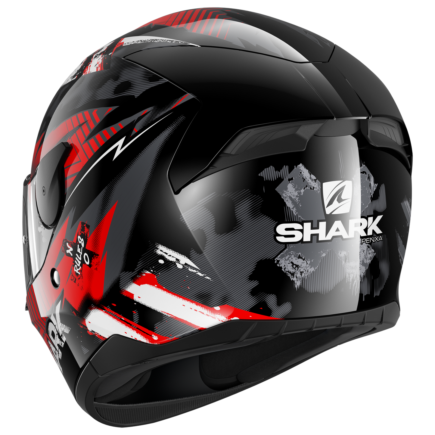 SHARK D-SKWAL 2 PENXA BLACK/RED/ANTHRACITE HELMET