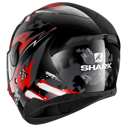 SHARK D-SKWAL 2 PENXA BLACK/RED/ANTHRACITE HELMET