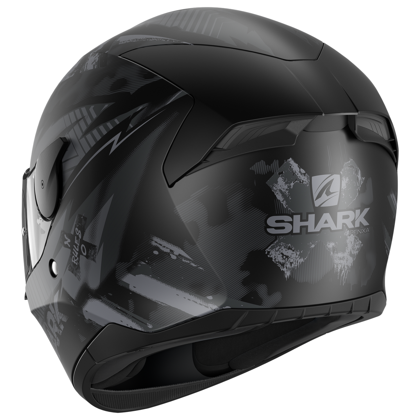 SHARK D-SKWAL 2 PENXA MATTE BLACK/ANTHRACITE HELMET