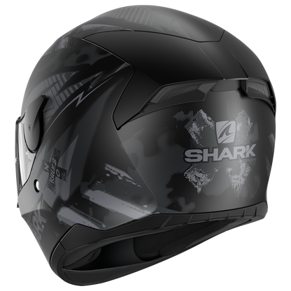 SHARK D-SKWAL 2 PENXA MATTE BLACK/ANTHRACITE HELMET