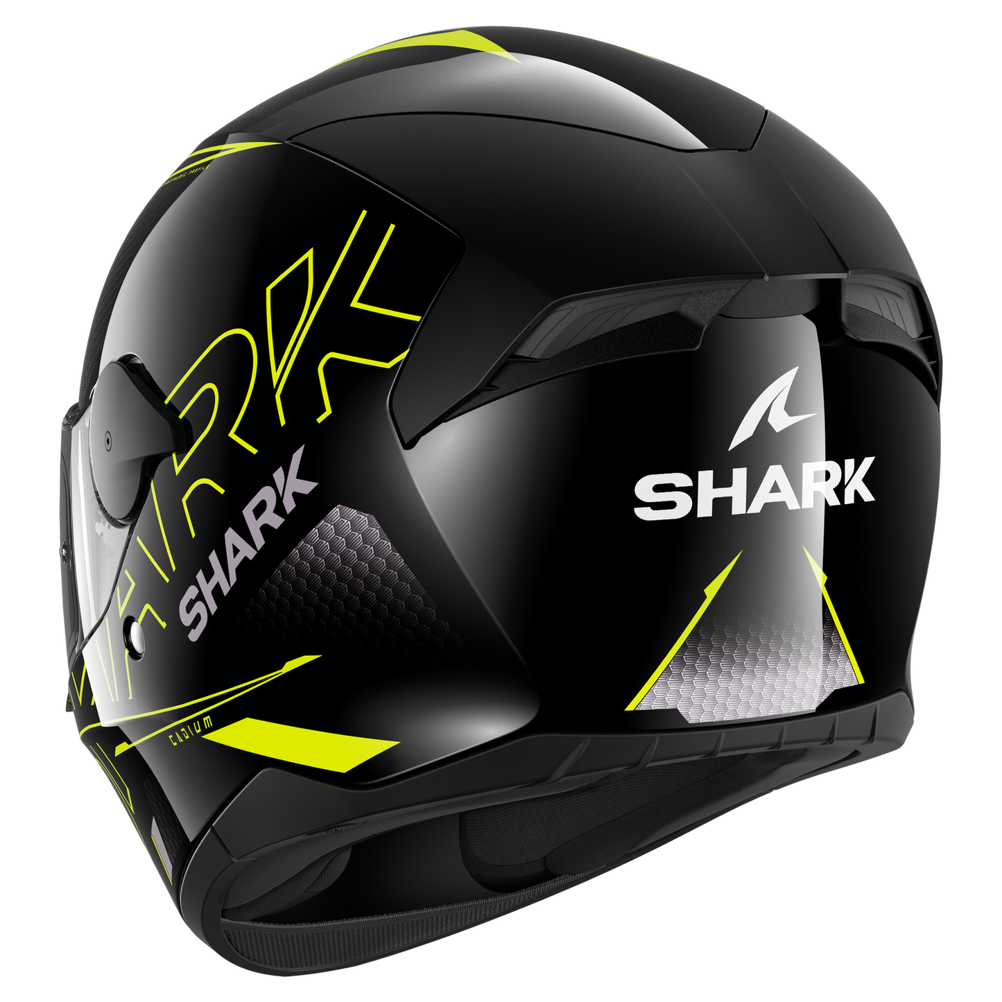 SHARK D-SKWAL 2 CADIUM BLACK/YELLOW/BLACK HELMET