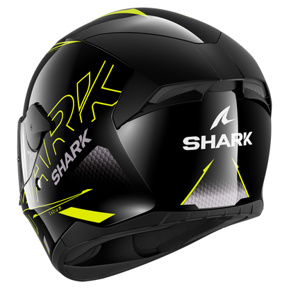 SHARK D-SKWAL 2 CADIUM BLACK/YELLOW/BLACK HELMET