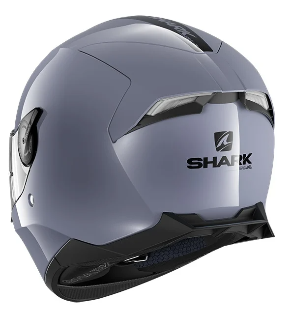 SHARK SKWAL 2.2 BLANK GRAPHITE GREY S01 HELMET