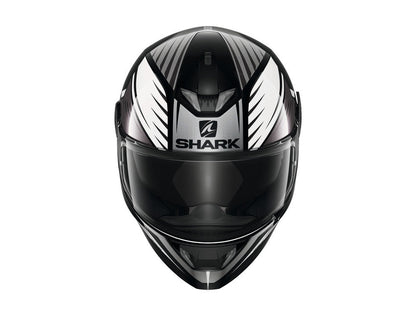 SHARK SKWAL 2 HALLDER BLACK/WHITE/ANTHRACITE HELMET