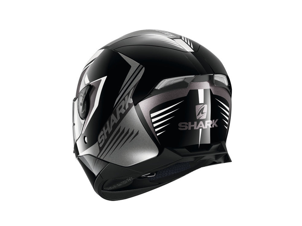 SHARK SKWAL 2 HALLDER BLACK/WHITE/ANTHRACITE HELMET