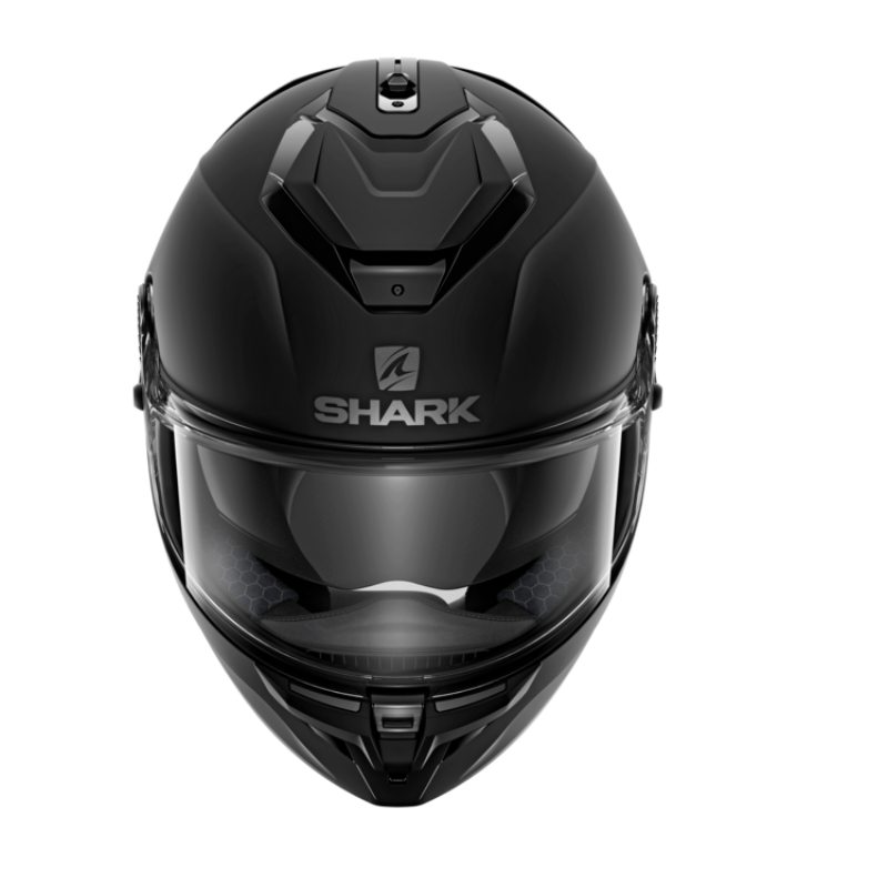 SHARK SPARTAN GT BLANK MATTE BLACK HELMET