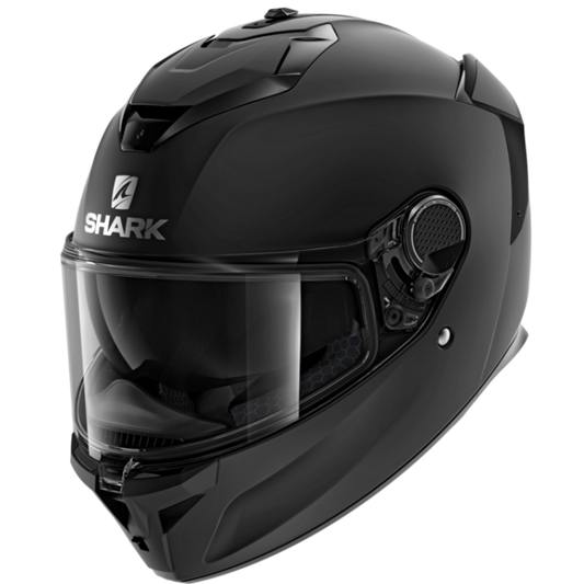 SHARK SPARTAN GT BLANK MATTE BLACK HELMET