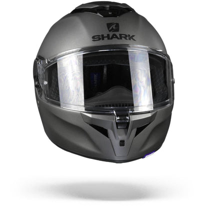 SHARK SPARTAN GT BLANK MATTE ANTHRACITE HELMET