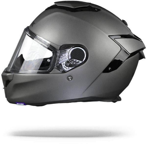 SHARK SPARTAN GT BLANK MATTE ANTHRACITE HELMET