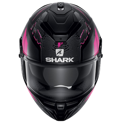 SHARK SPARTAN GT RYSER MATTE BLACK/ANTHRACITE/VIOLET HELMET