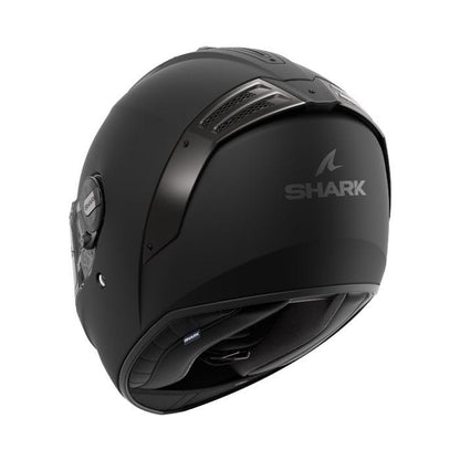 SHARK SPARTAN RS BLANK MATTE BLACK HELMET