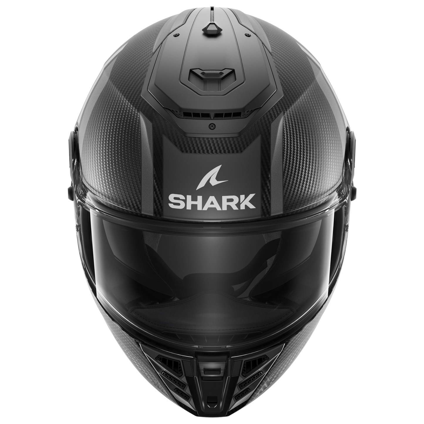 SHARK SPARTAN RS CARBON SHAWN SILVER/ANTHRACITE HELMET