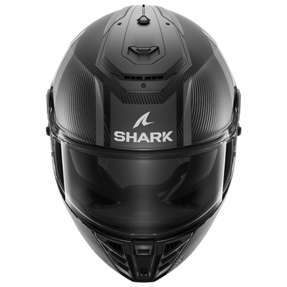 SHARK SPARTAN RS CARBON SHAWN SILVER/ANTHRACITE HELMET