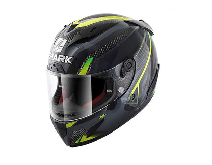 SHARK RACE R PRO CARBON ASPY ANTHRACITE/YELLOW HELMET