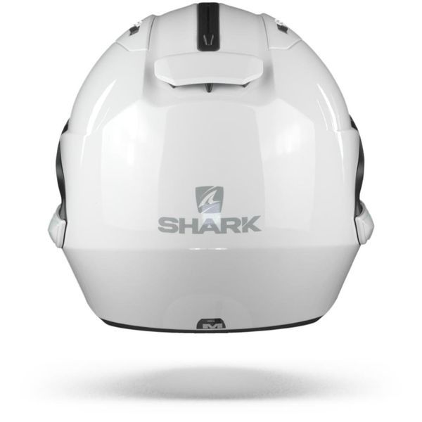 SHARK EVO ES BLANK WHITE FLIP UP MODULAR HELMET