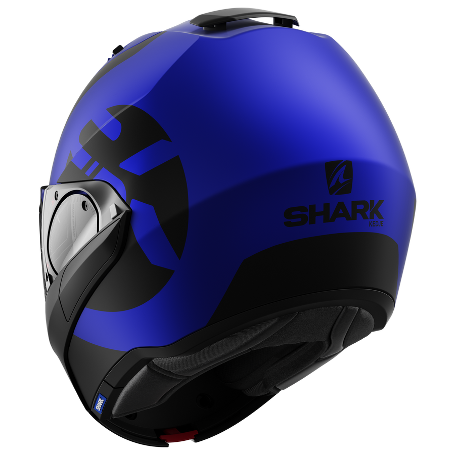 SHARK EVO ES KEDJE MATTE BLUE/BLACK FLIP UP MODULAR HELMET