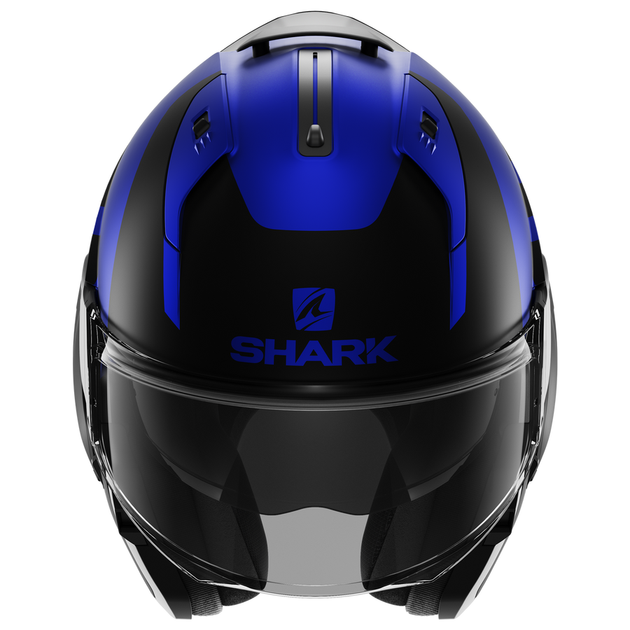 SHARK EVO ES KEDJE MATTE BLUE/BLACK FLIP UP MODULAR HELMET