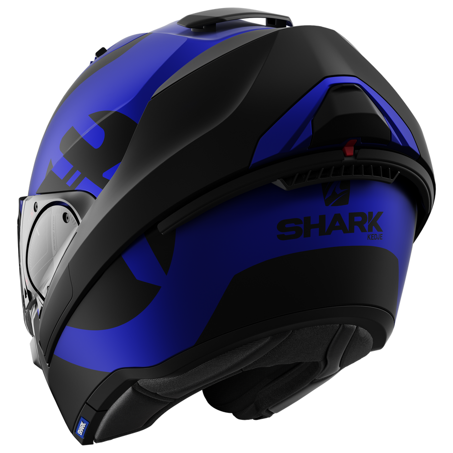 SHARK EVO ES KEDJE MATTE BLUE/BLACK FLIP UP MODULAR HELMET