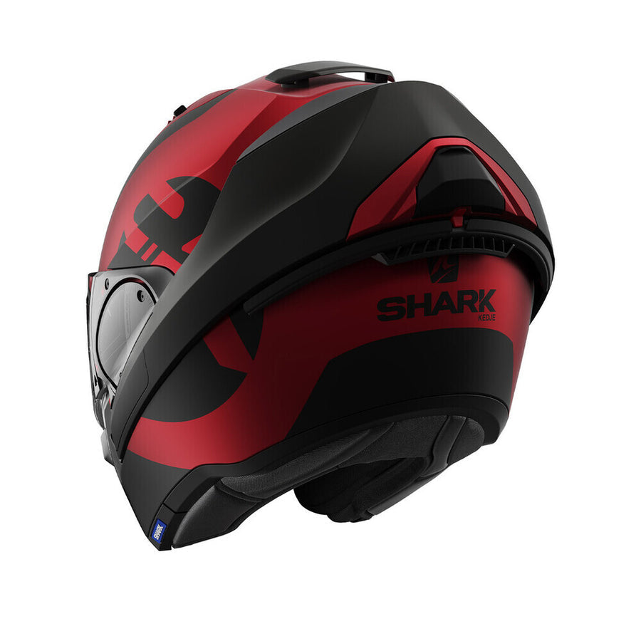 SHARK EVO ES KEDJE MATTE RED/BLACK FLIP UP MODULAR HELMET