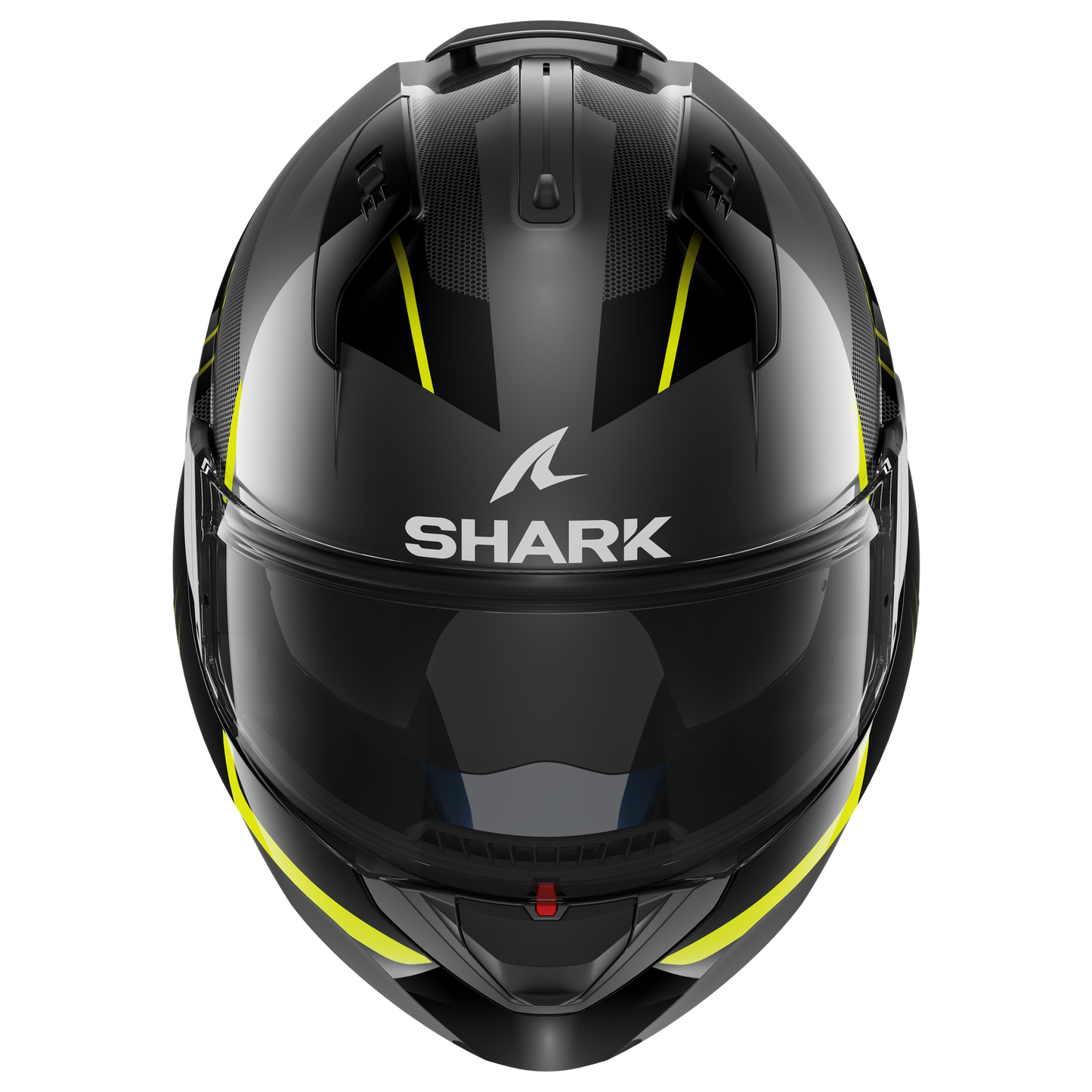 SHARK EVO ES KRYD GLOSS ANTHRACITE/BLACK/YELLOW HELMET