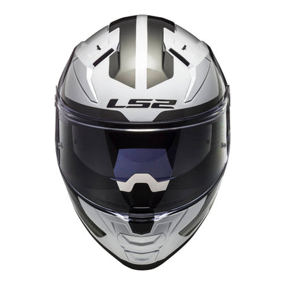 LS2 FF811 VECTOR II METRIC WHITE/TITANIUM/SILVER HELMET